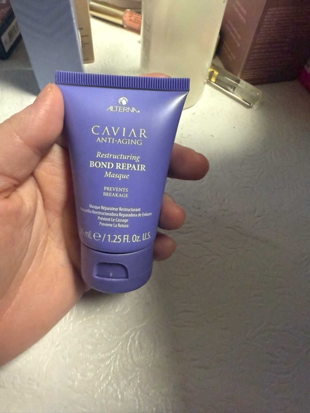Alterna Caviar Anti-Aging Restructuring Bond Repair Masque - Purple